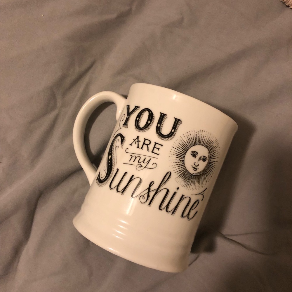 White Mug you are my sunshine